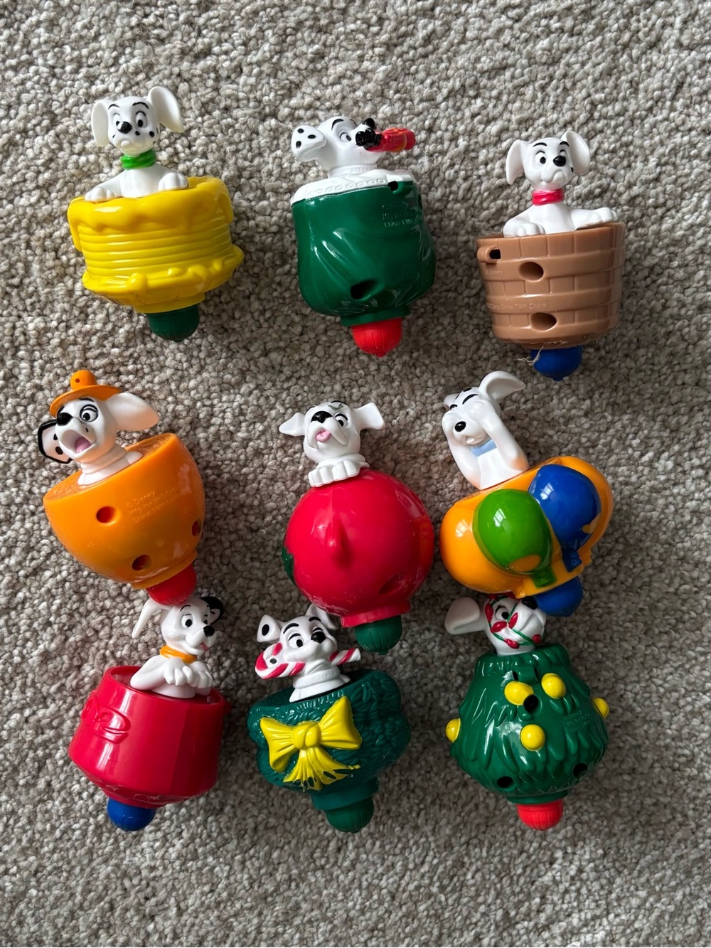 2000 holiday release McDonald’s tops 101 Dalmatians toys